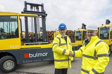 3 July 2017 | BSW Timber invests in material handling equipment at its Newbridge sawmill in Wales