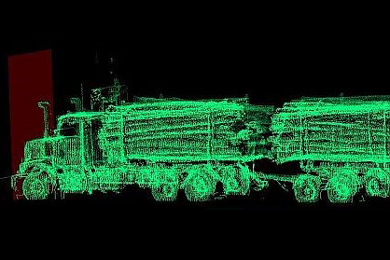 3D laser log load measurement first for Australasia