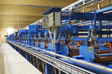 Green sorting line for Hedlunds Timber Furudal