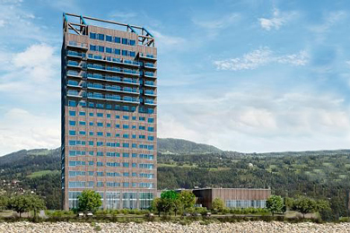 The world’s tallest wooden building Mjösa Tower completed in Norway