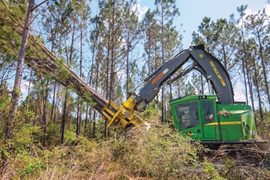 John Deere Intros 330-Horsepower Option for the 853M and 853MH Machines
