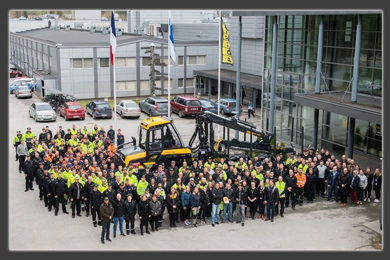 Ponsse manufactures its 18,000th forest machine
