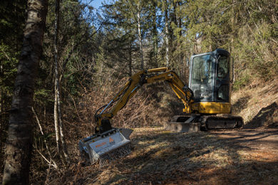 New PML/EX: FAE renews its line of flail mulchers for 2–7.5 ton excavators