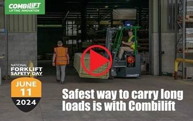 Combilift Launches National Forklift Safety Campaign: “Lift Your Standards by Lowering Your Load”