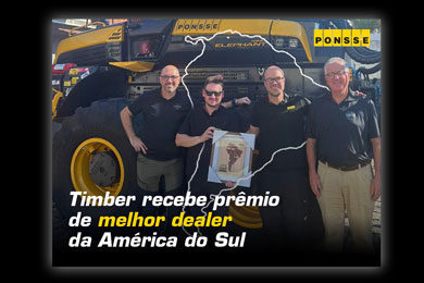 Timber Group is elected the best Ponsse representative in South America