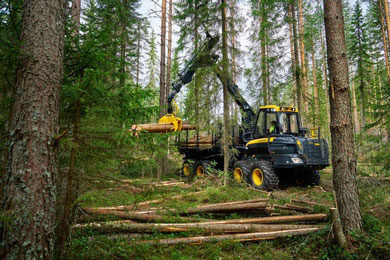 Ponsse’s new solutions for sustainable harvesting on display at FinnMETKO