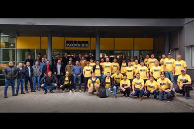 Argentine, Brazilian, Chilean, Colombian, Paraguayan and Uruguayan customers of the brand participated in the tour in Finland, which also included a visit to the company’s headquarters