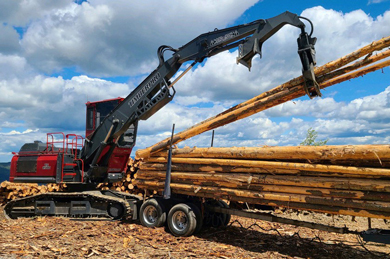 TimberPro TN230D, Komatsu announces new log loader